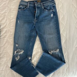 MOTHER size 29 “the tripper ankle fray” excellent condition